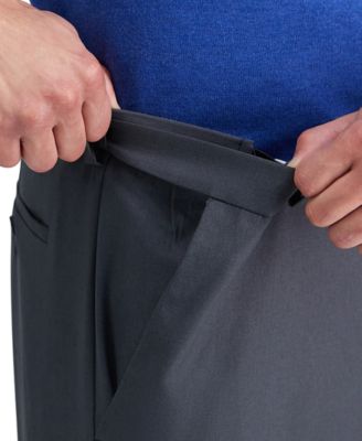 Men's Cool 18 PRO&reg; Classic-Fit Expandable Waist Flat Front Stretch Dress Pants