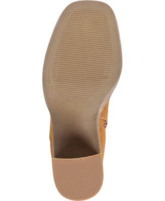 Women's Letice Square Toe Platform Knee High Boots