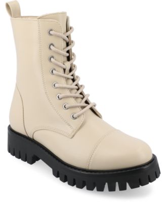 Women's Aaley Lace Up Lug Combat Bootie