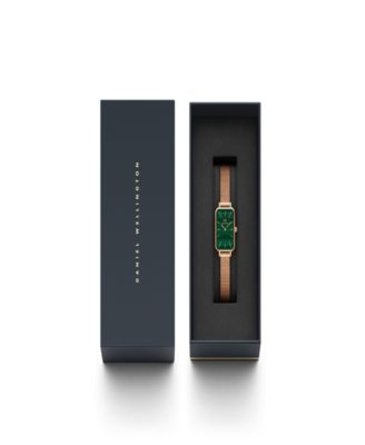 Women's Quadro Melrose Rose Gold-Tone Stainless Steel Watch 20 x 26mm