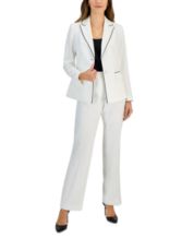 Le Suit White Women s Suits Suit Separates Macy s