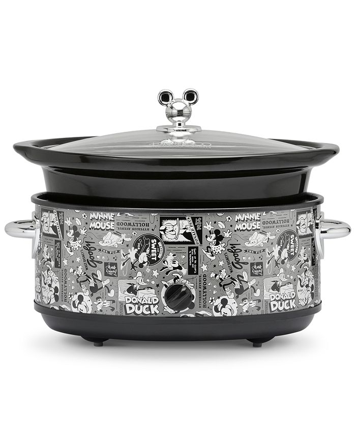 Mickey Mouse 7-Quart Digital Slow Cooker with Sound