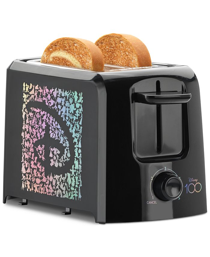 Disney 100 Stainless Steel Two-Slice Wide-Slot Toaster - Macy's