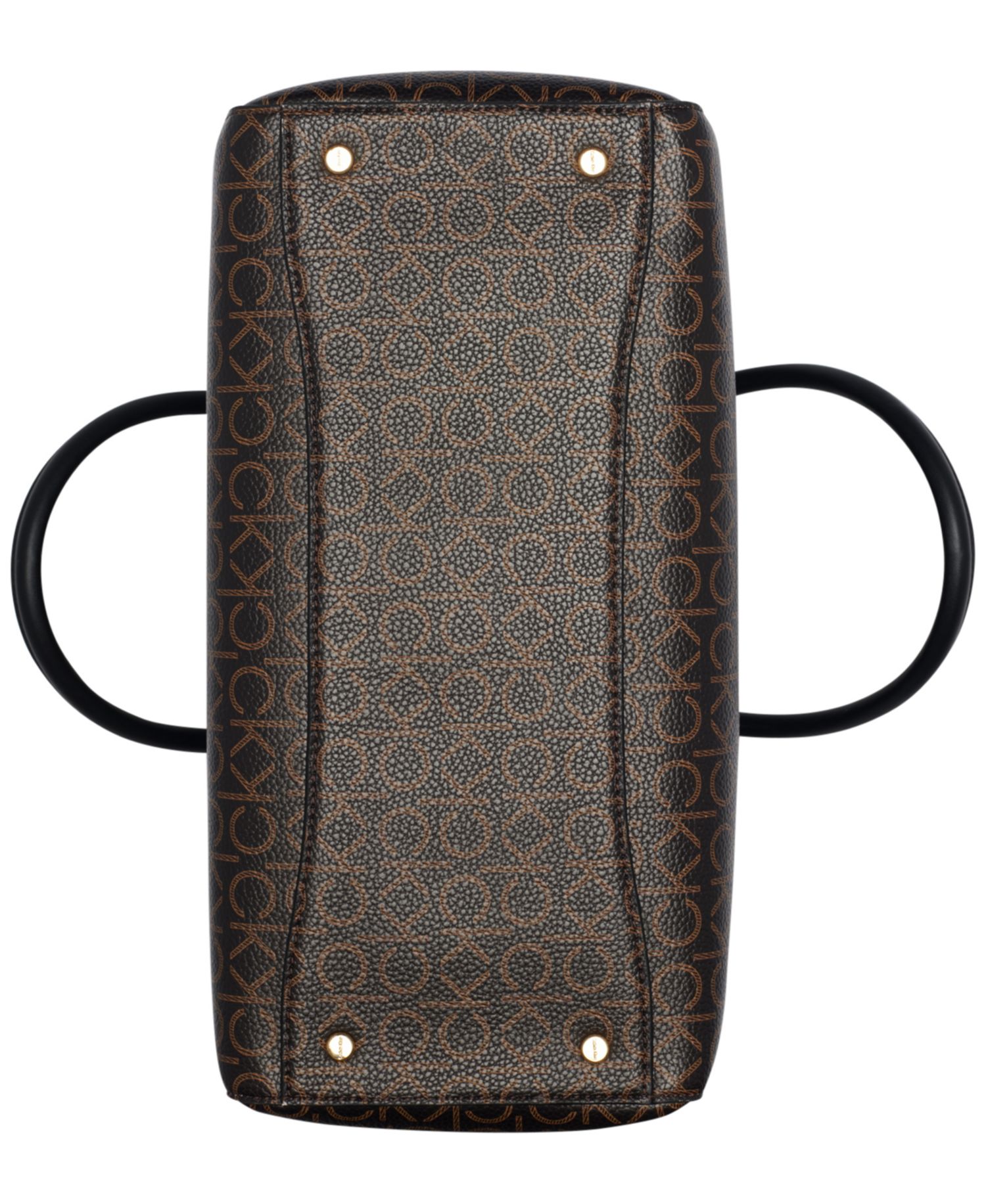 Becky Signature Triple Compartment Turnlock Convertible Tote