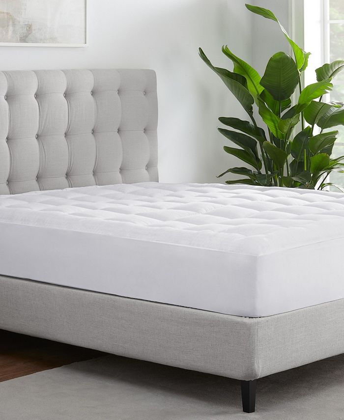 Serta Comfort Sure Deluxe Quilted Top Mattress Cover, Full Macy's