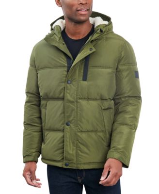 Men's Fleece-Lined Hooded Parka