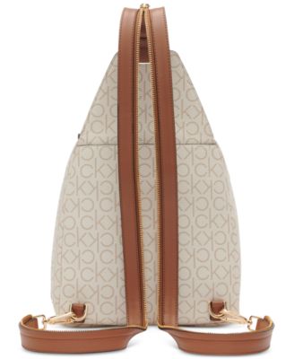 Millie Signature Convertible Sling Backpack