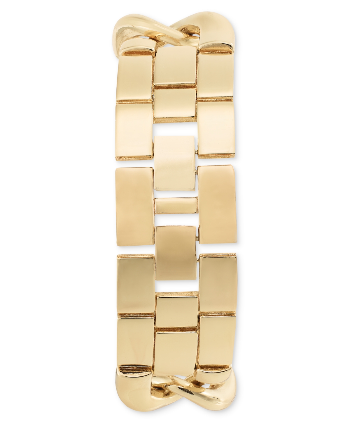 Shop Inc International Concepts Women's Gold-tone Chain Link Bracelet Watch 41mm, Created For Macy's