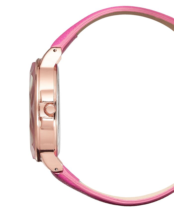 I.N.C. International Concepts Women's Pink Strap Watch 36mm Gift Set ...