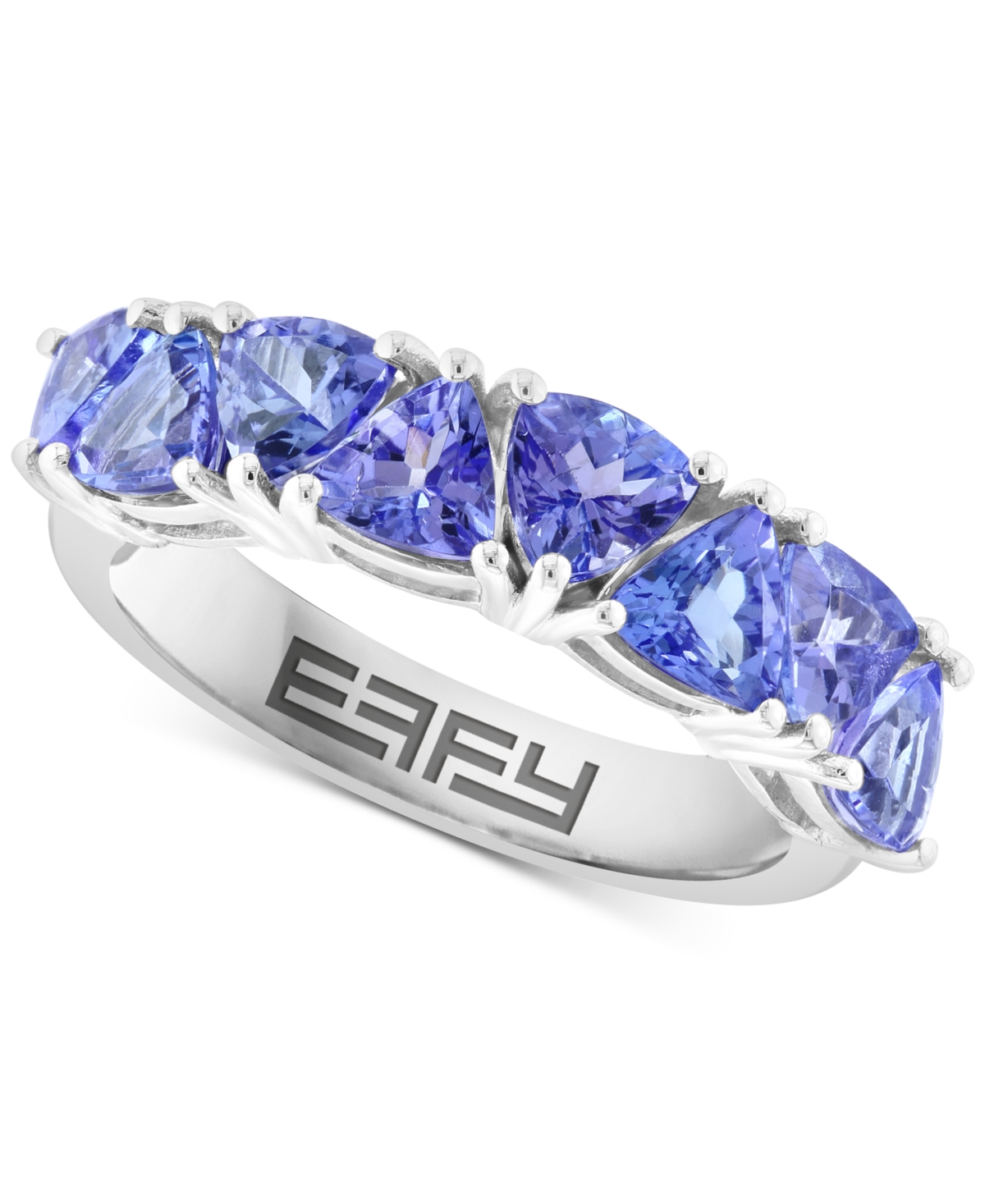 Effy Collection Effy Tanzanite Trillion Ring (2-1/20 Ct. T.w.) In Sterling Silver