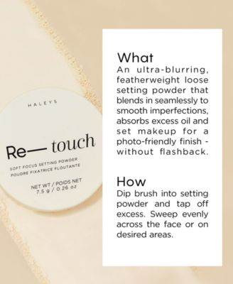 Re-touch Soft Focus Setting Powder