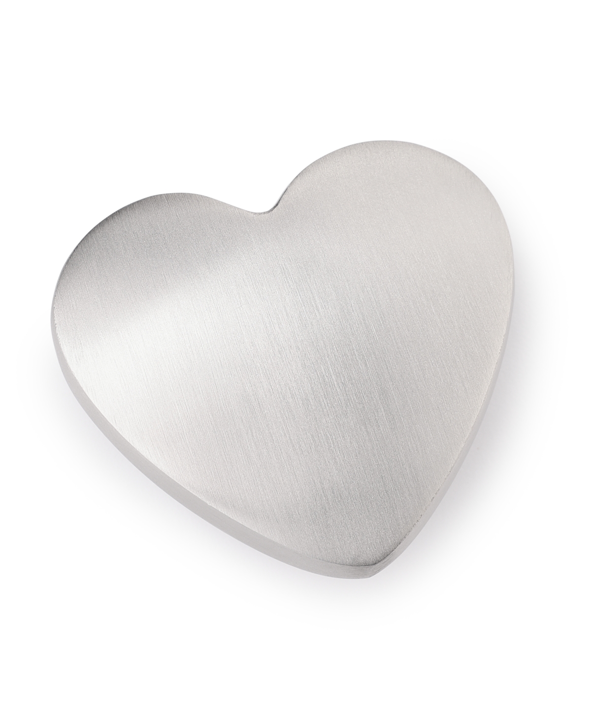 THE CELLAR ENAMEL CAST IRON COOKWARE HEART SILVER-TONE KNOB, CREATED FOR MACY'S 