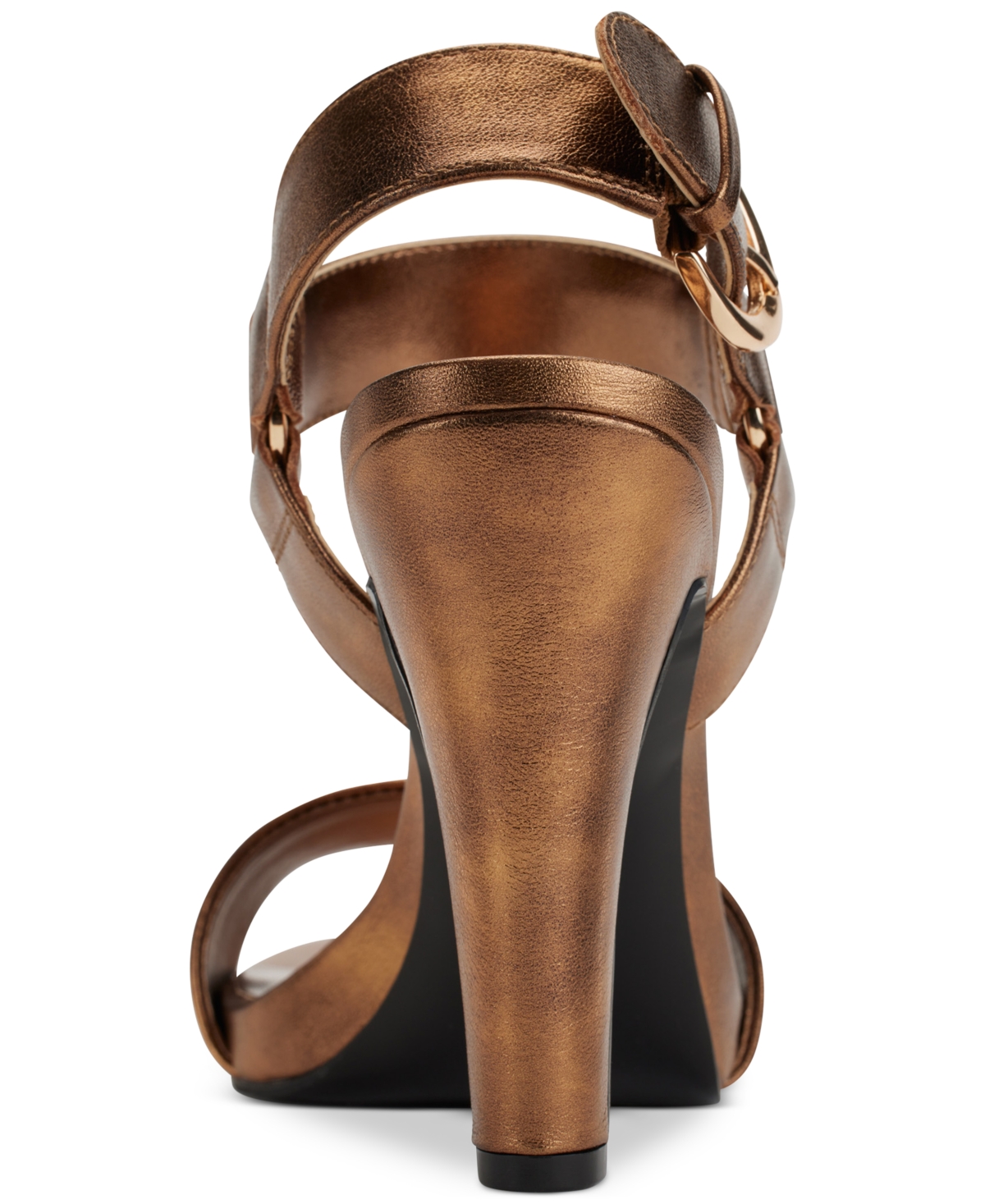 Shop Karl Lagerfeld Women's Cieone Ankle-strap Dress Sandals In Dbz:dk Bronze