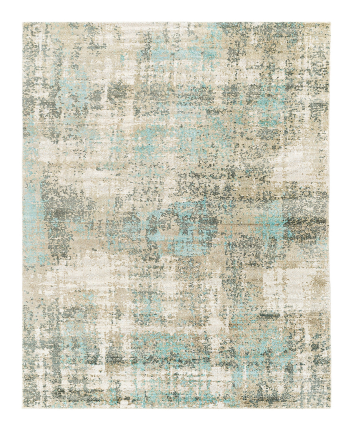 Surya Wilson Wsn-2305 5' x 7'6in Area Rug - Gray, Blue