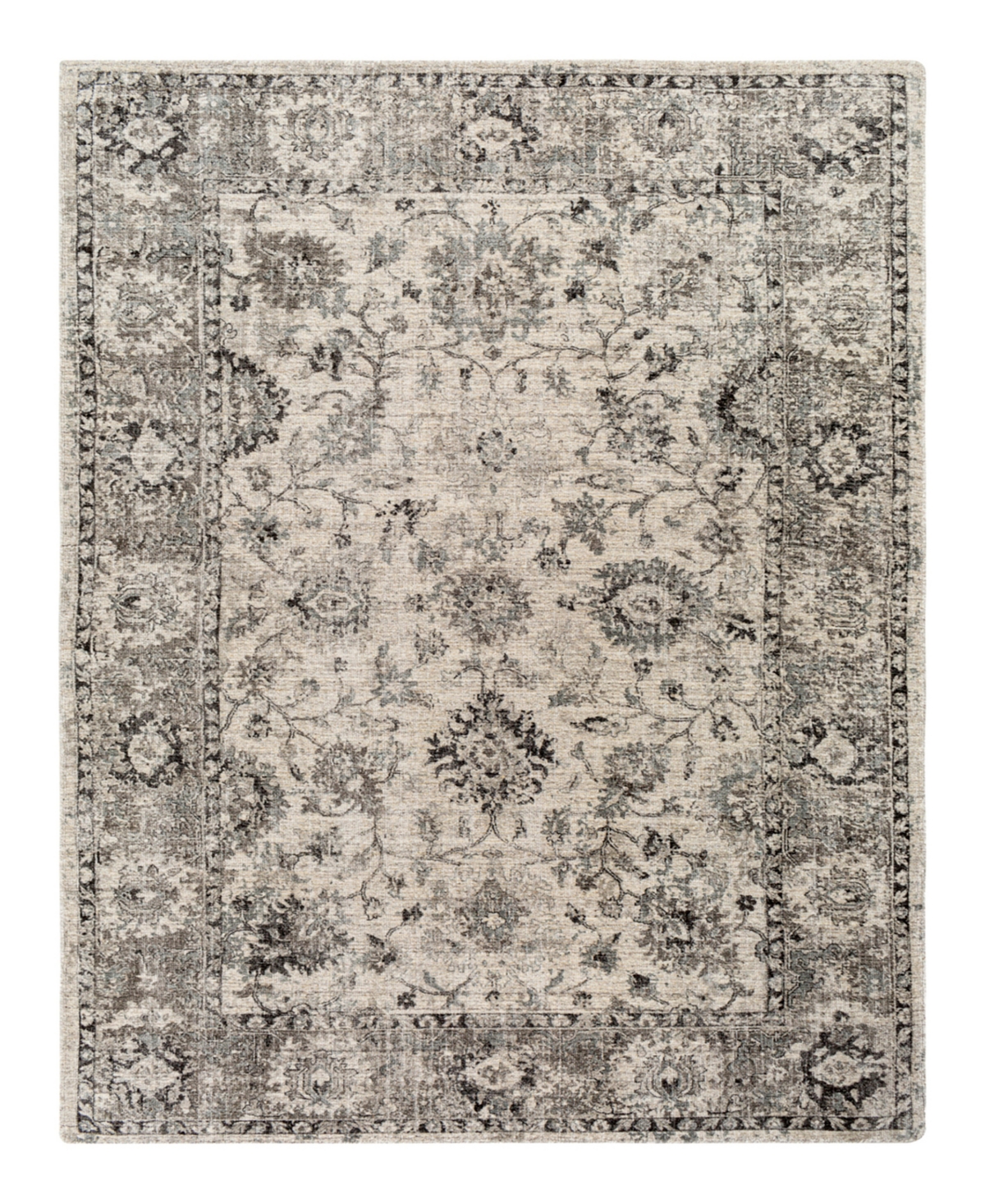 Surya Wilson Wsn-2309 6' x 9' Area Rug - Charcoal