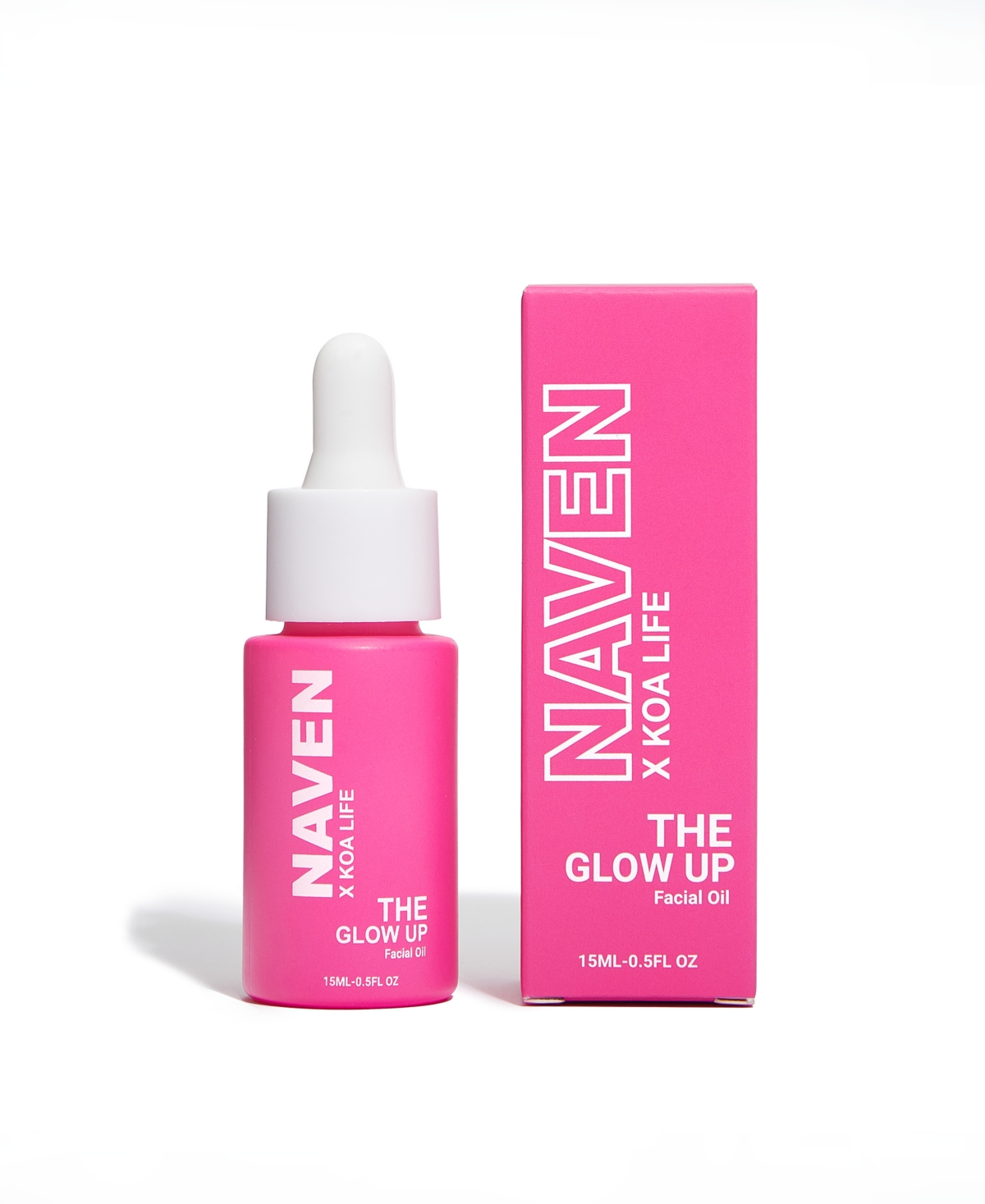 Koa Life The Glow Up Facial Oil, 15 ml In Pink