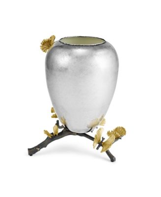 Butterfly Ginkgo Medium Vase