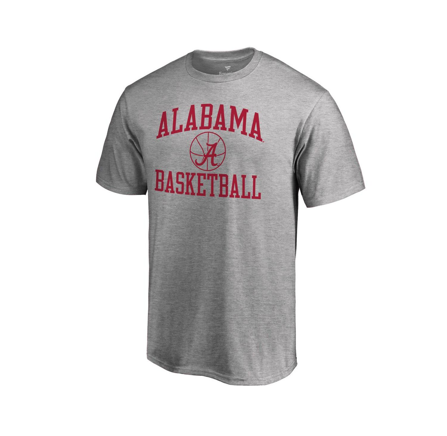 Men's Heathered Gray Alabama Crimson Tide In Bounds T-shirt