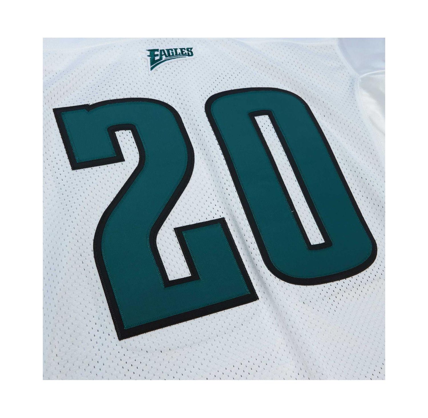 Men's Brian Dawkins White Philadelphia Eagles 1996 Authentic Jersey