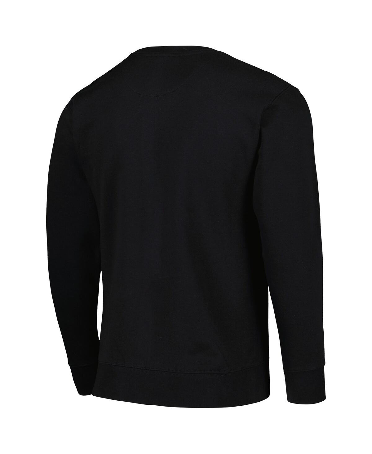 Shop American Classics Men's Black Yellowstone Logo Pullover Sweatshirt