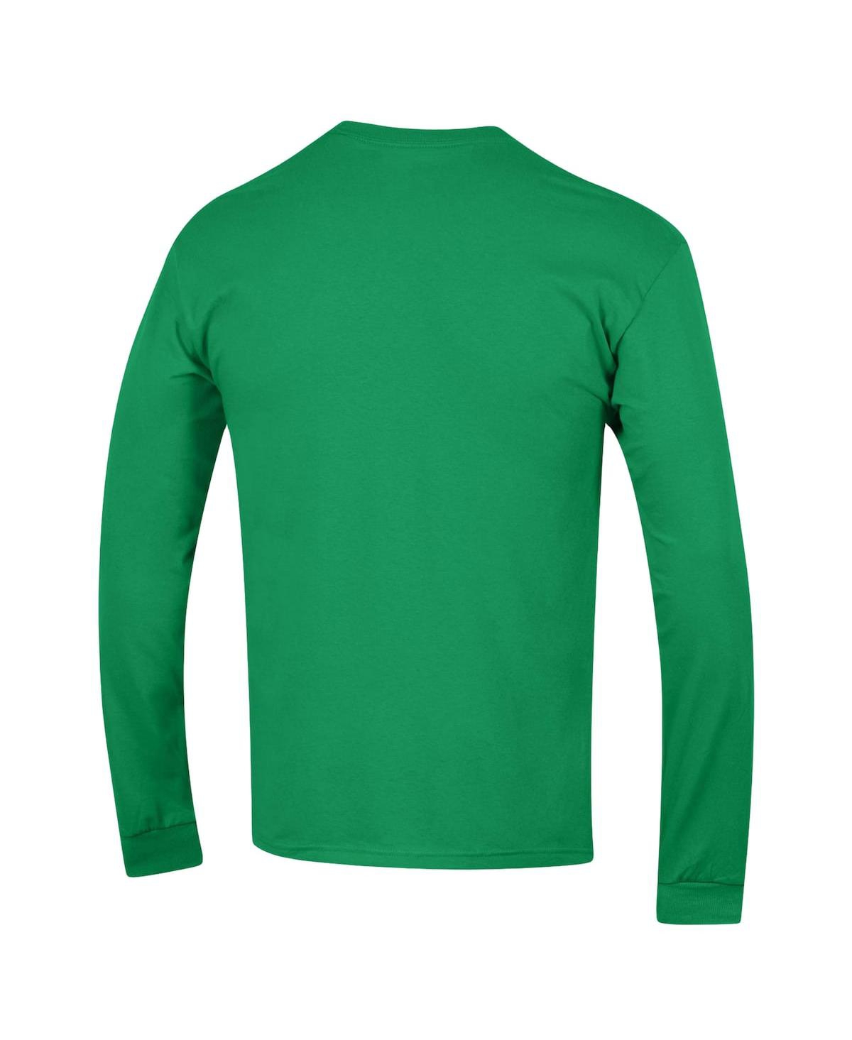 Shop Champion Men's  Green Oregon Ducks High Motor Long Sleeve T-shirt