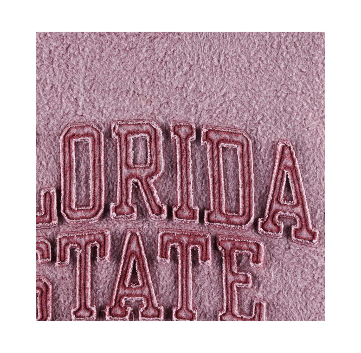 Women's Garnet Distressed Florida State Seminoles Ponchoville Pullover Sweatshirt
