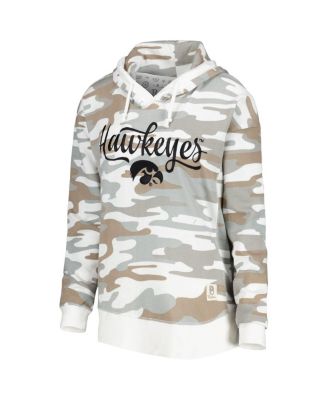Women's Camo Iowa Hawkeyes San Pablo Pullover Hoodie