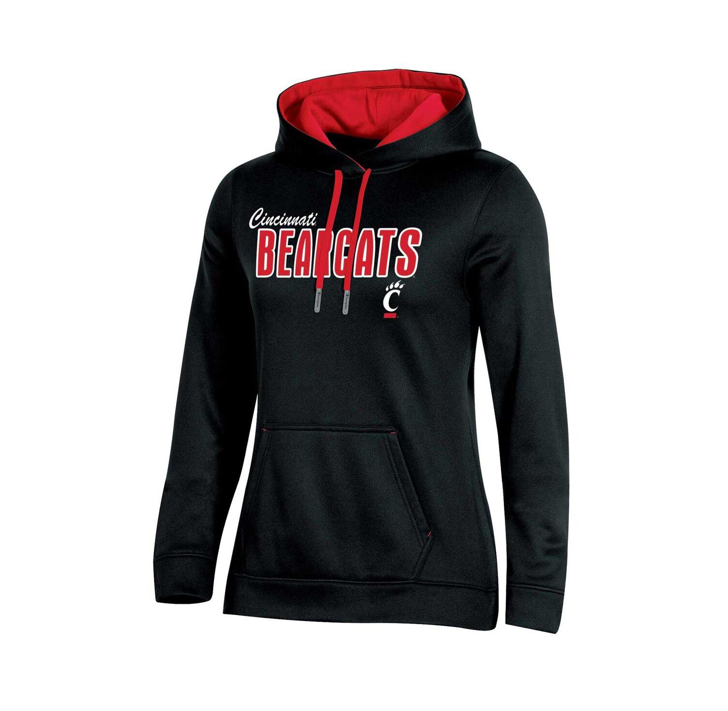 Women's Black Cincinnati Bearcats Team Pullover Hoodie