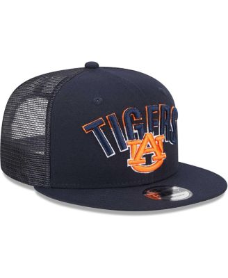 Men's Navy Auburn Tigers Grade Trucker 9FIFTY Snapback Hat