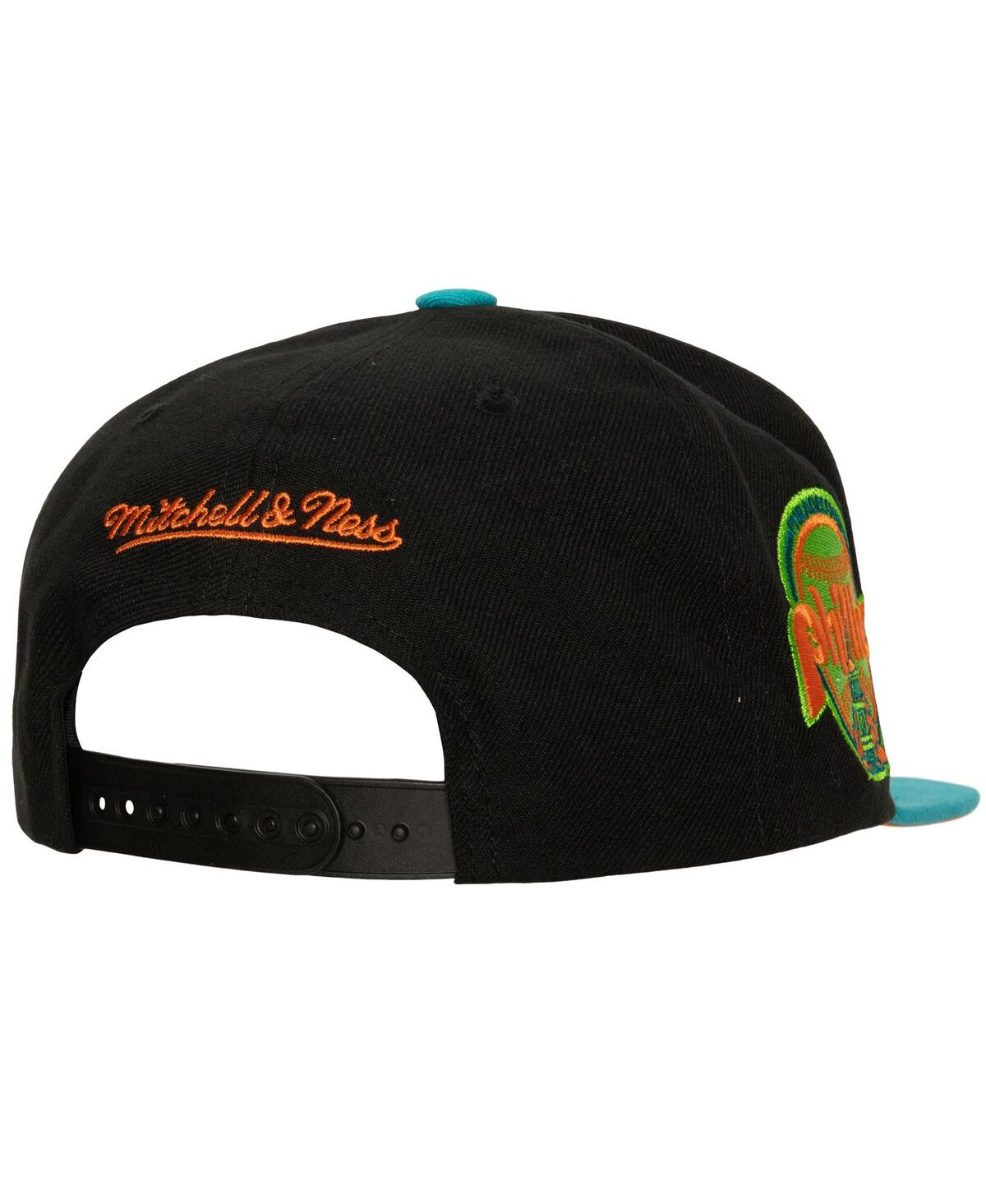 Men's Philadelphia Phillies Mitchell & Ness Black/Teal Citrus