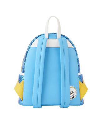 Mens and Womens Loungefly Los Angeles Chargers Sequin Mini Backpack 13690₽