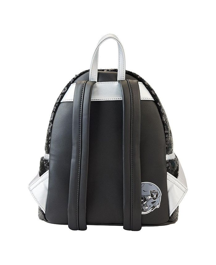 Loungefly Men's and Women's Las Vegas Raiders Sequin Mini Backpack Macy's