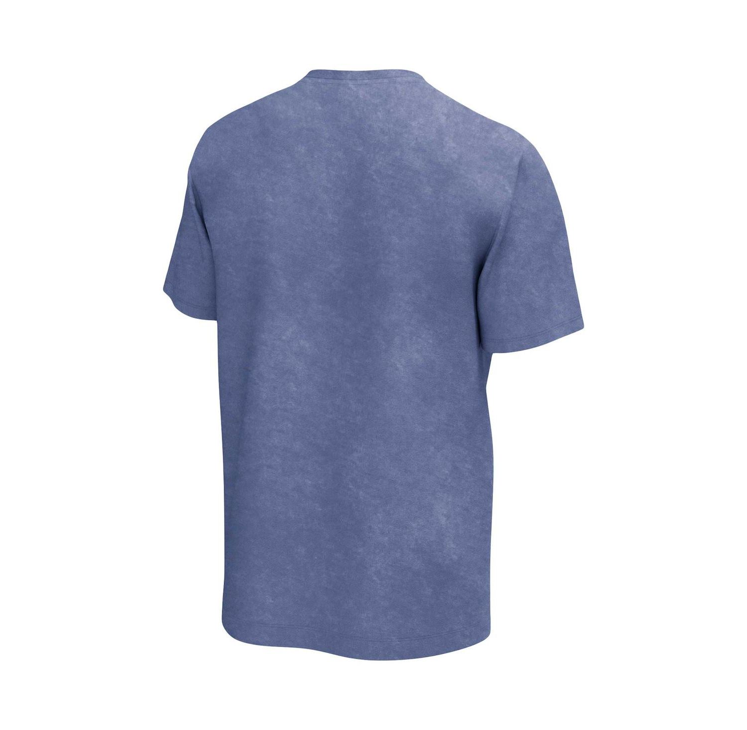 Men's Blue Distressed Guinness Washed Graphic T-shirt