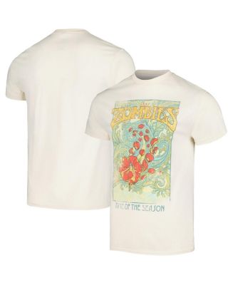 Men's Manhead Merch Cream The Zombies Time of the Season Distressed ...