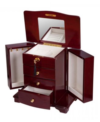 Waverly Wooden Jewelry Box in Finish