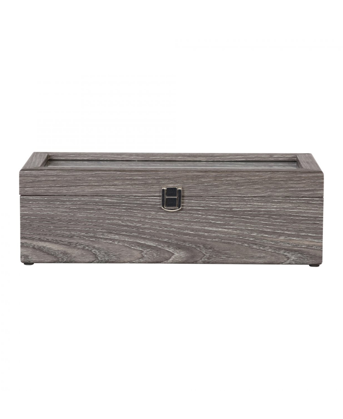 Mele & Co Nolan Watch Storage Woodgrain Veneer In Gray