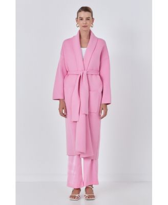 Women's Shawl Collar Oversize Long Cardigan