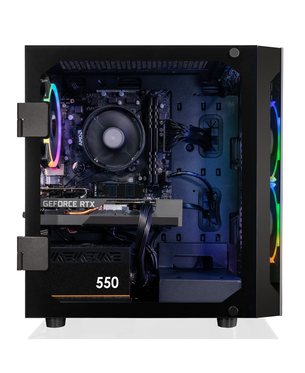 Clx Set Gaming Desktop - Amd Ryzen 7 5700X 3.4GHz 8-Core Processor, 16GB DDR4 Memory, GeForce Rtx 3050 8GB GDDR6 Graphics, 500GB Ssd, 2TB Hdd, WiFi, W