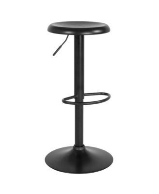 Audrey Retro Style Height Adjustable Barstool With Footrest