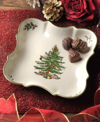 Christmas Tree Devonia Tray