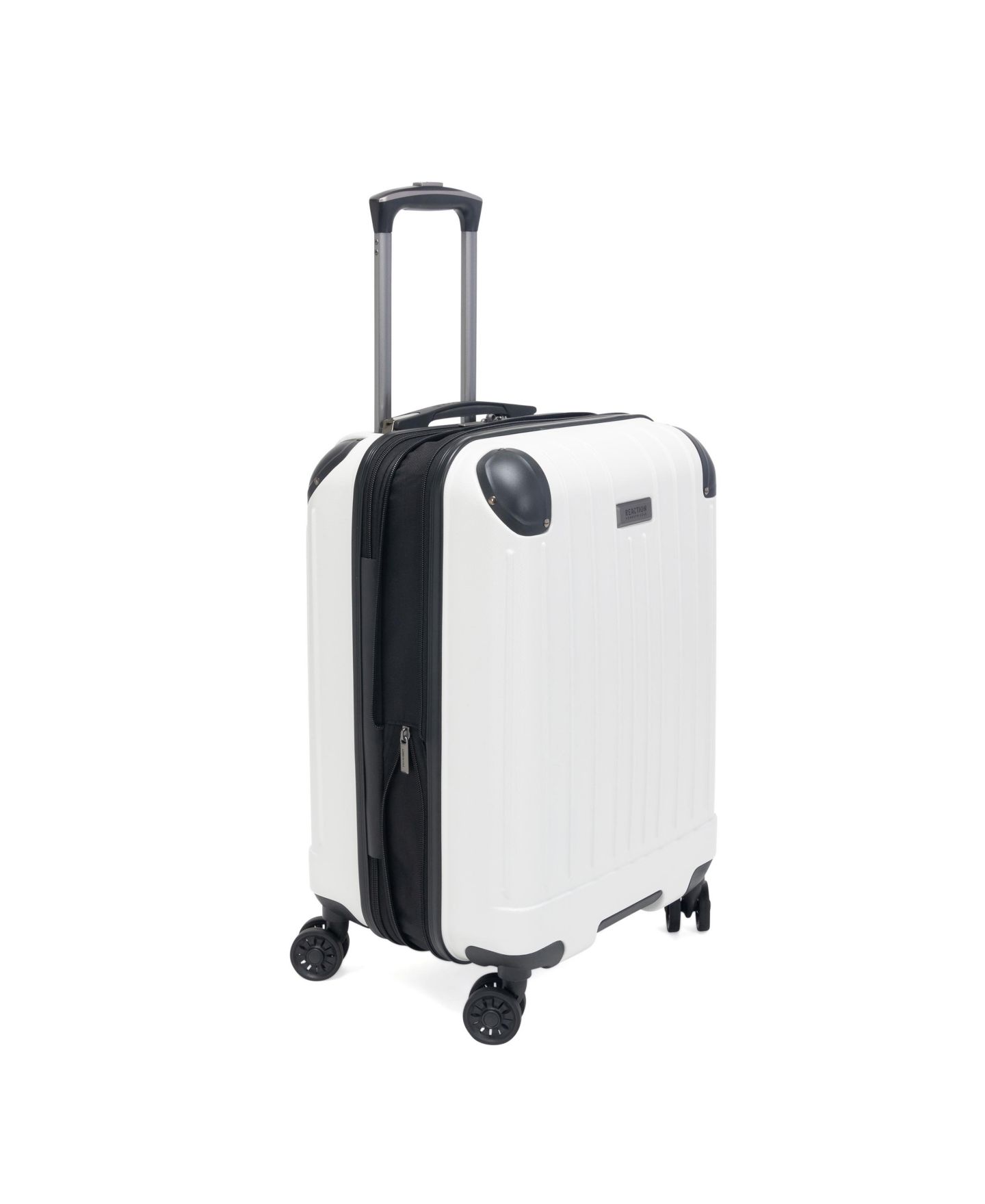 Чемодан Kenneth Cole Reaction Flying Axis 20" Hardside Expandable Carry-on Luggage, цвет: Кокосовый белый — фото 4