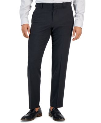 Perry Ellis Portfolio - Men's Modern-Fit Check Dress Pants