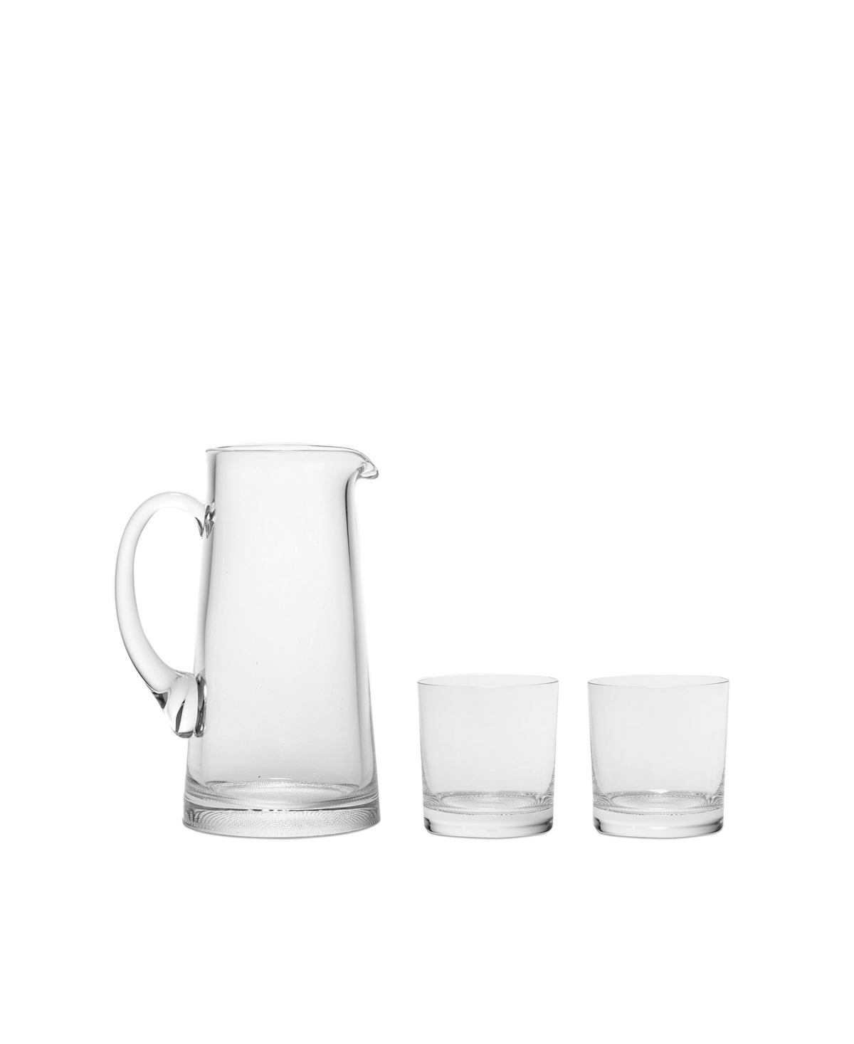 Shop Kosta Boda Limelight Crystal 3 Piece Gift Set With Pitcher And 2 Dof Glasses In Clear