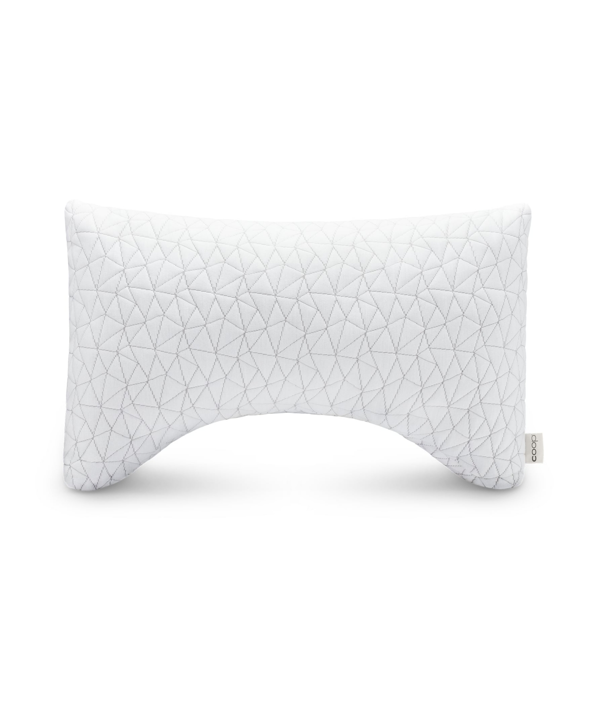 Shop Coop Sleep Goods The Original Crescent Adjustable Memory Foam Pillow, King In White