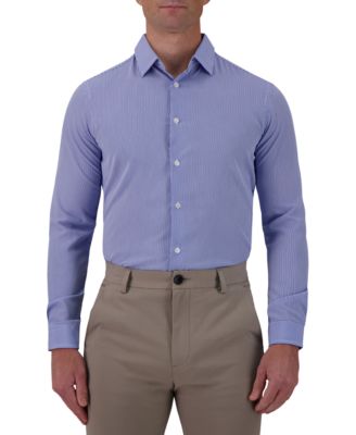 C-LAB NYC - Men's Slim-Fit Stripe-Print Dress Shirt