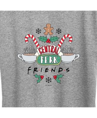 Trendy Plus Size Friends Central Perk Christmas Graphic T-shirt