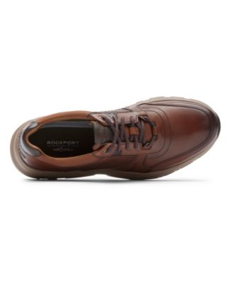 靴 ROCKPORT REBOUNDX UBAL 7W TAN Rockport Men's Reboundx Ubal Lace-Up Sneakers - Macy's