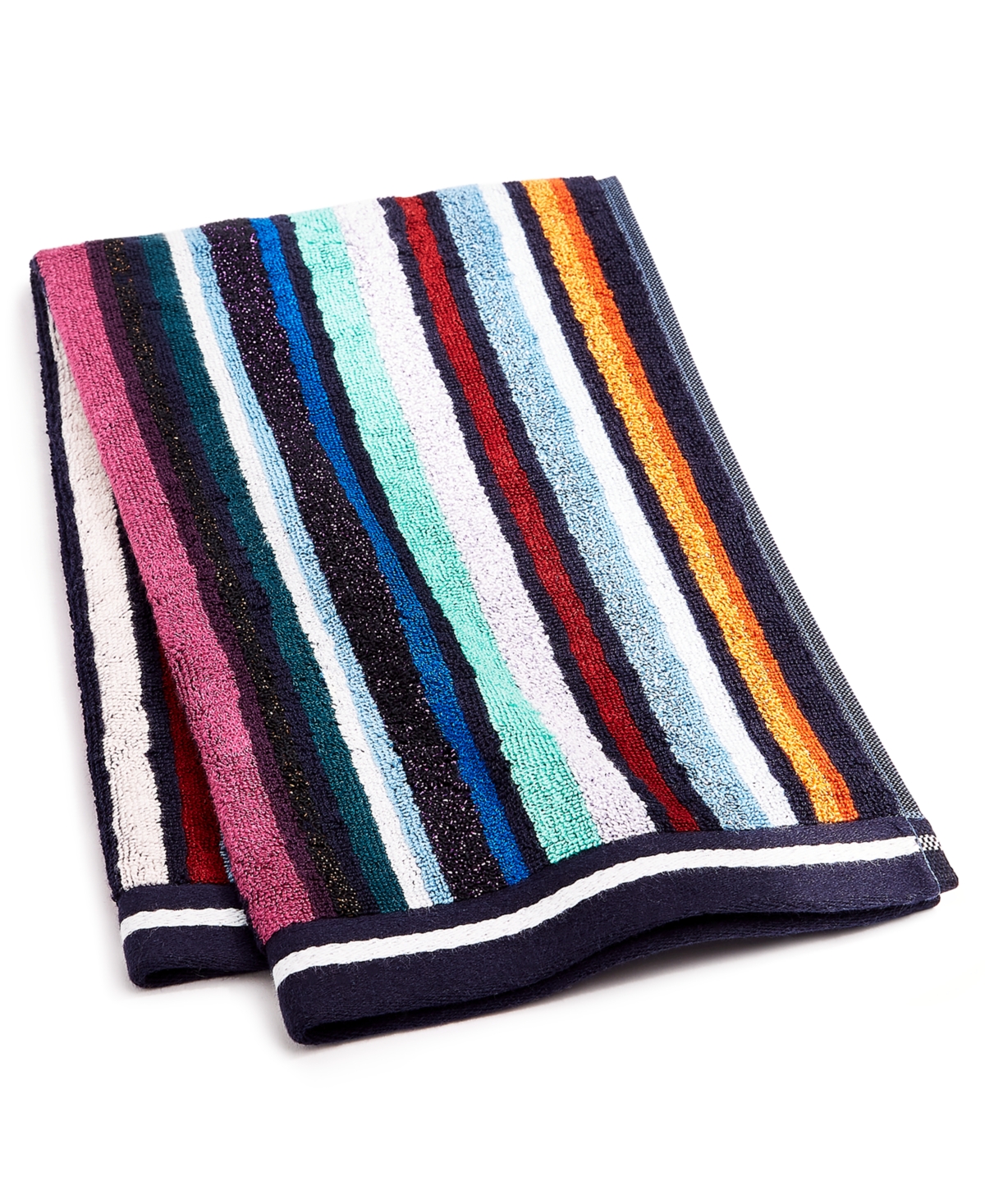 Shop Missoni Chandler Hand Towel, 16" X 27" In Blue Multicolor