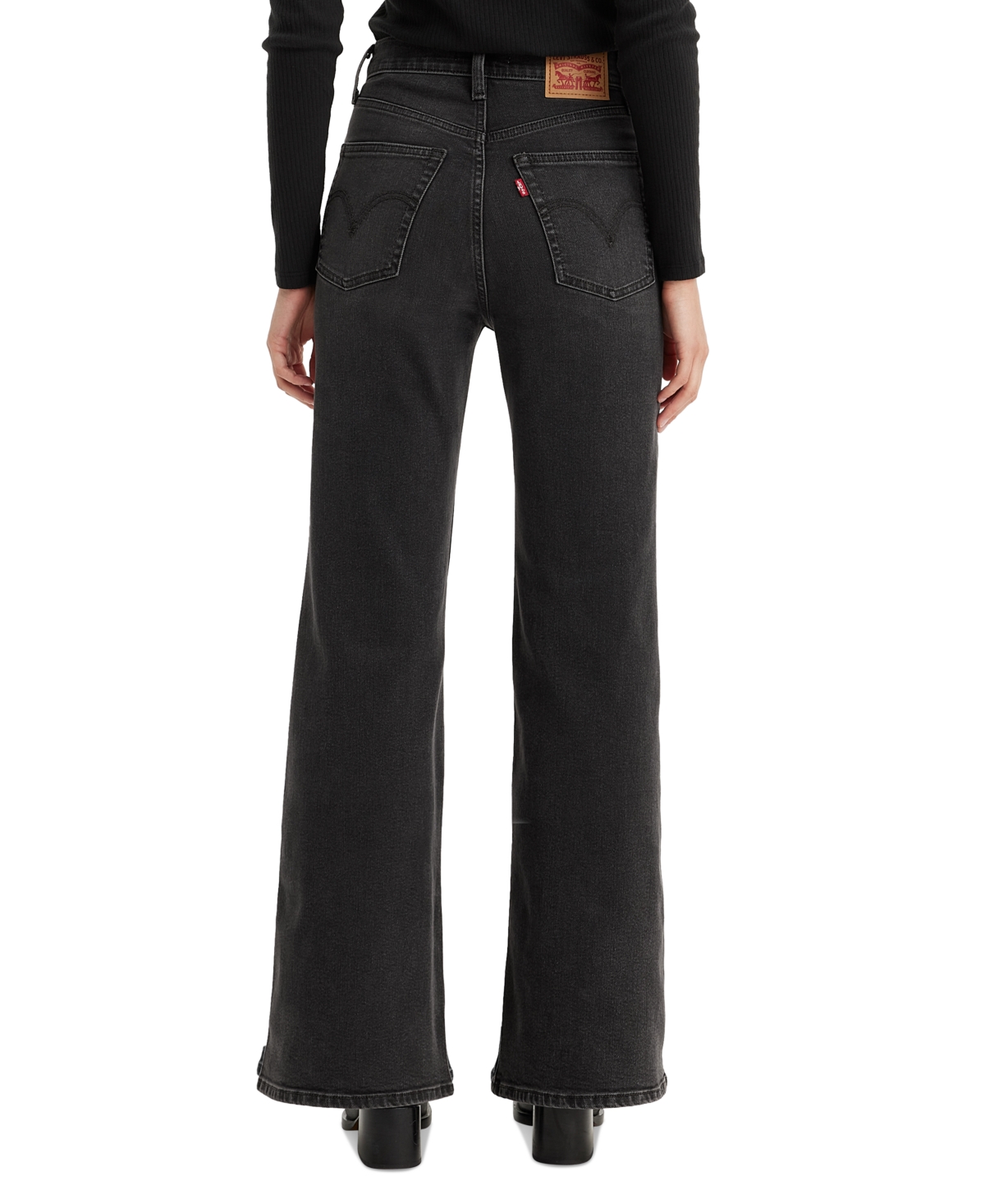 Levi's Women's Ribcage Bell High-Rise Flare-Leg Jeans - Cut And Dry No Dest