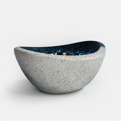 Streamdale Portable Mixed Color Fire Pit for Indoor & Outdoor Use